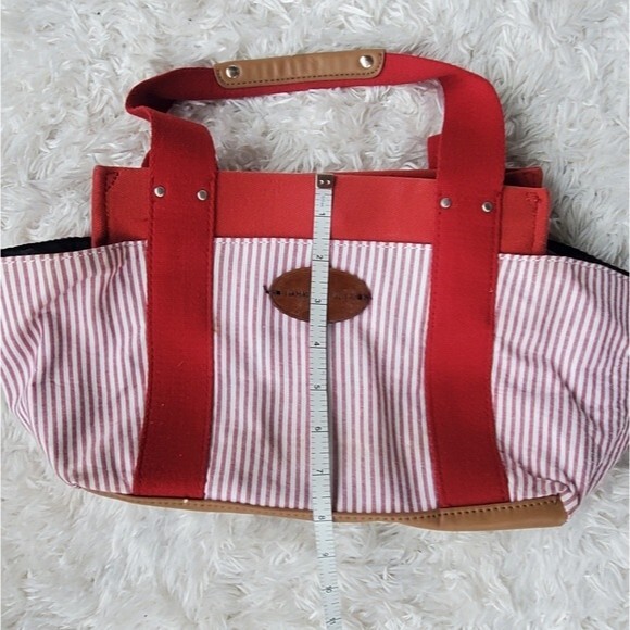 Red Striped Tommy Hilfiger mini Handbag - Picture 10 of 11